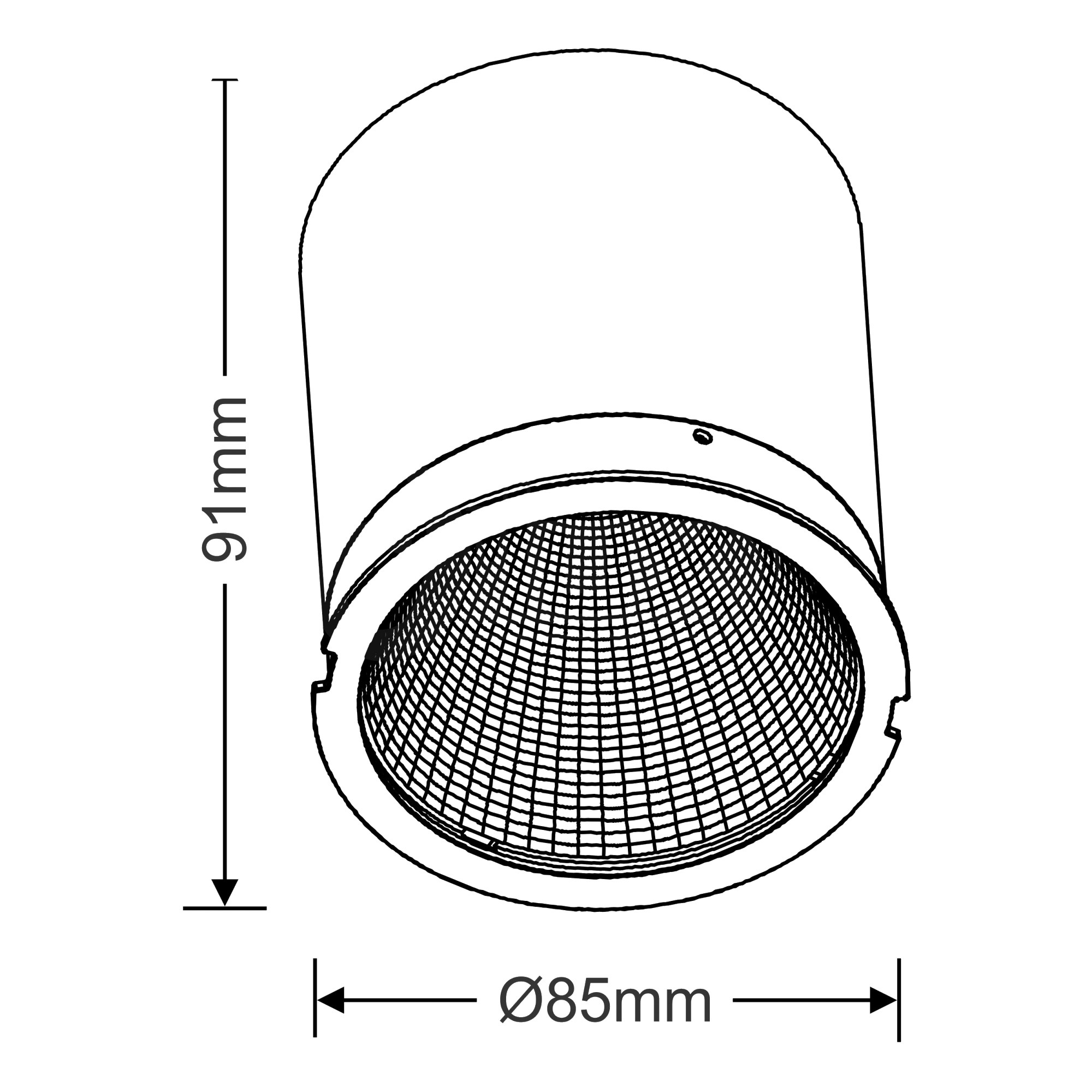 DX200093  Bardian 30, 30W LED Engine 2880lm 5000K 15° IP20